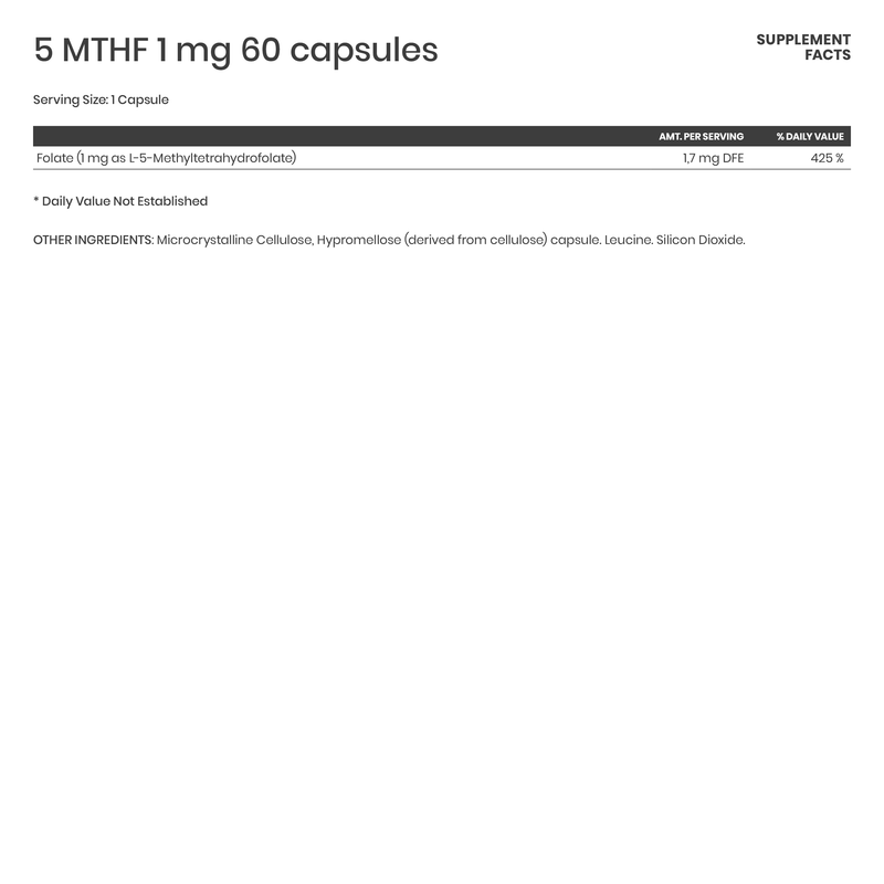 5-MTHF 1 mg - Karim Chubin