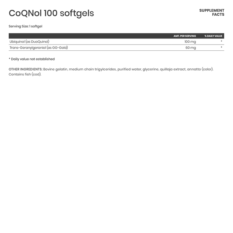 CoQnol 100 mg - Karim Chubin