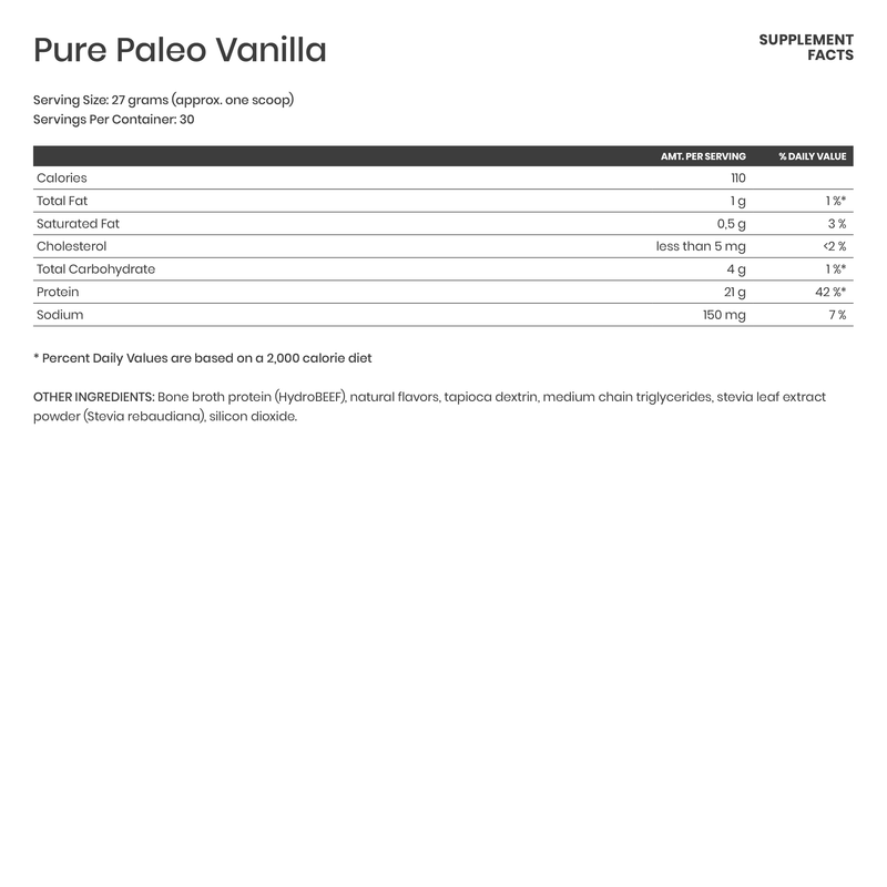 PurePaleo Vanilla - Karim Chubin