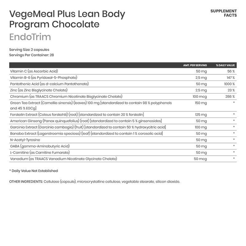 Программа VegeMeal Plus Lean Body