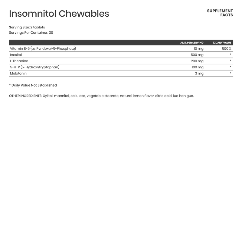 Insomnitol Chewables