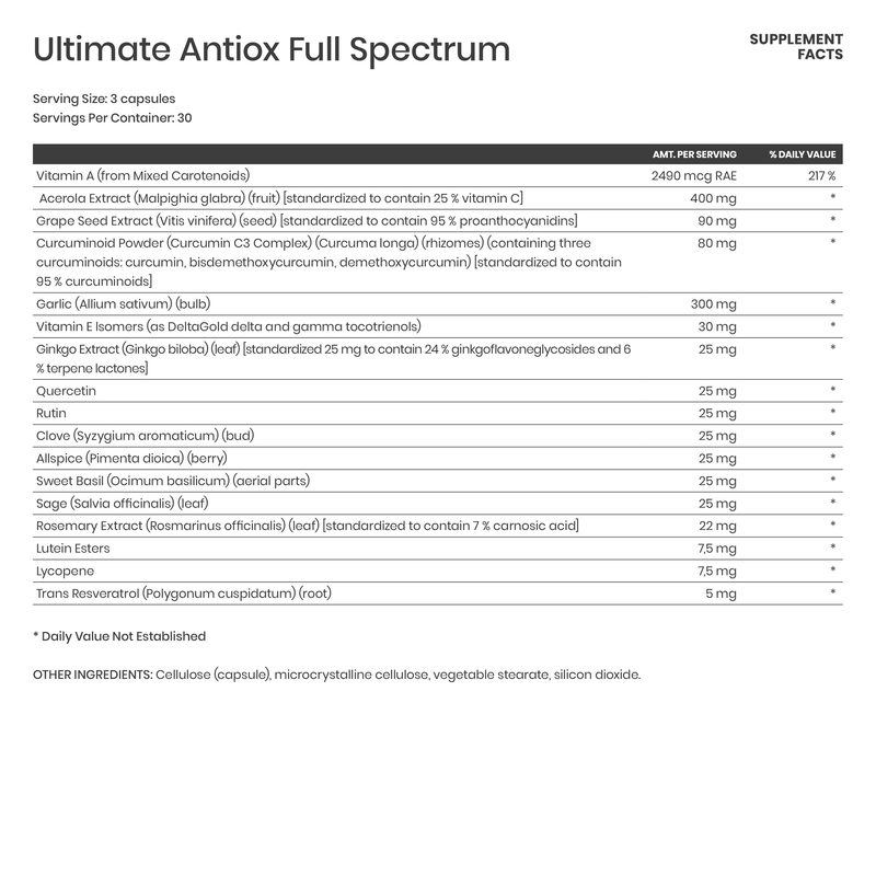 Ultimate Antiox Full Spectrum