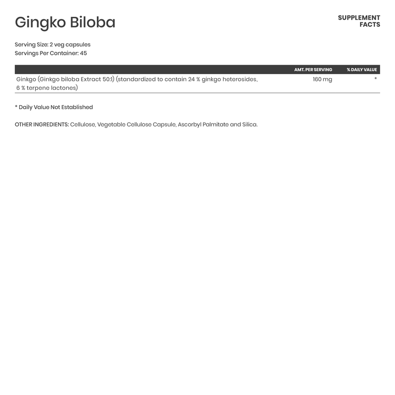 Ginkgo / Horsechesnut Compound