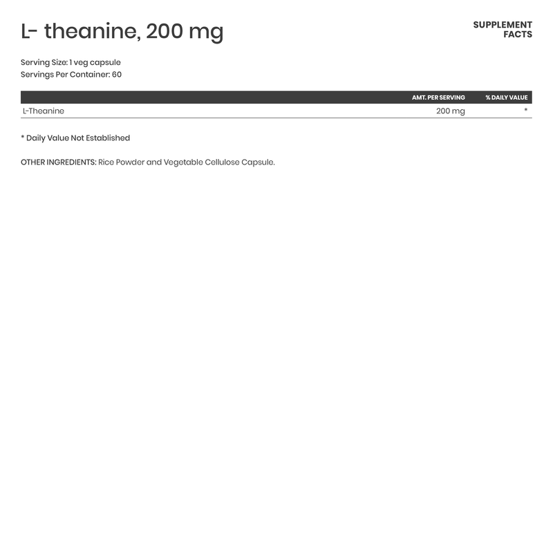 L-Theanine 200 mg - Karim Chubin