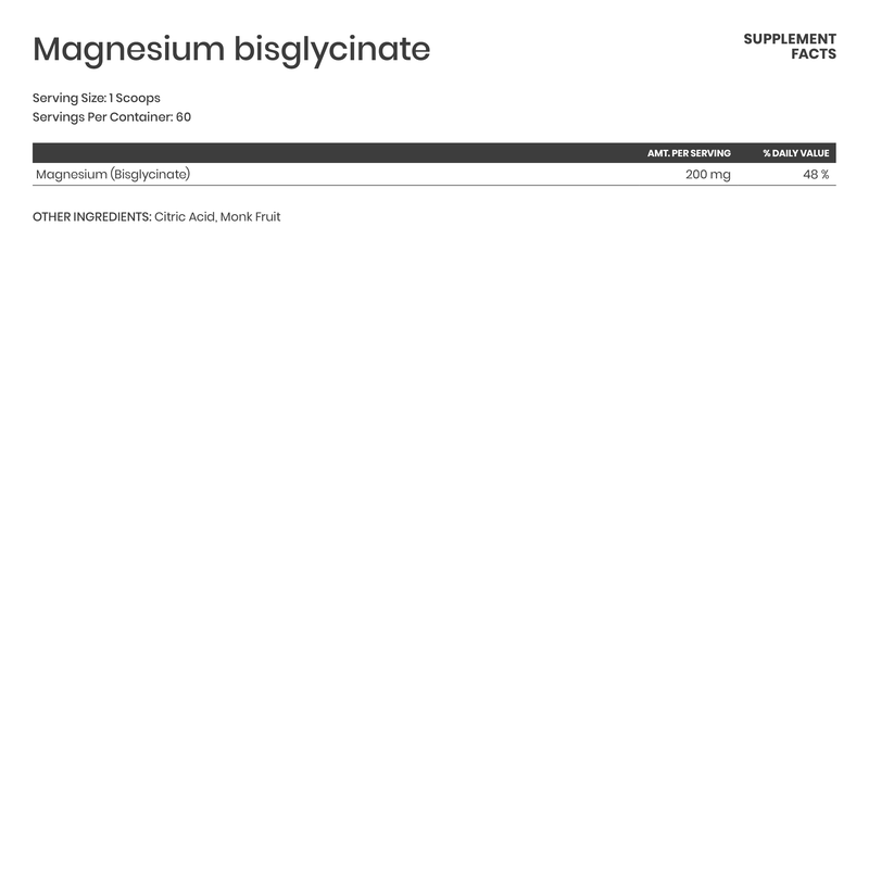 Magnesium Bisglycinate - Karim Chubin