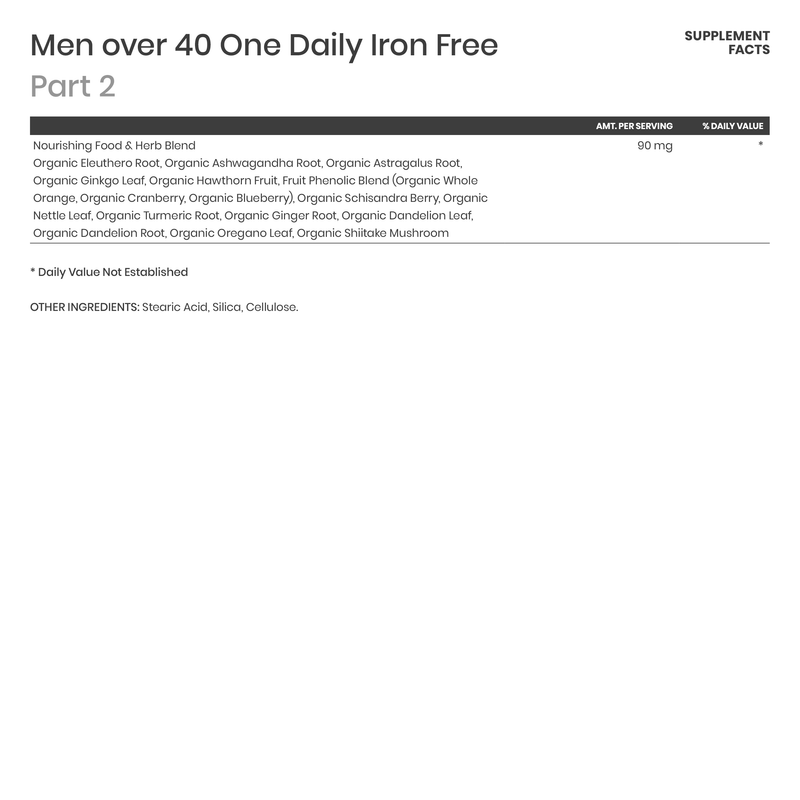 Men Over 40™ One Daily Iron Free - Karim Chubin