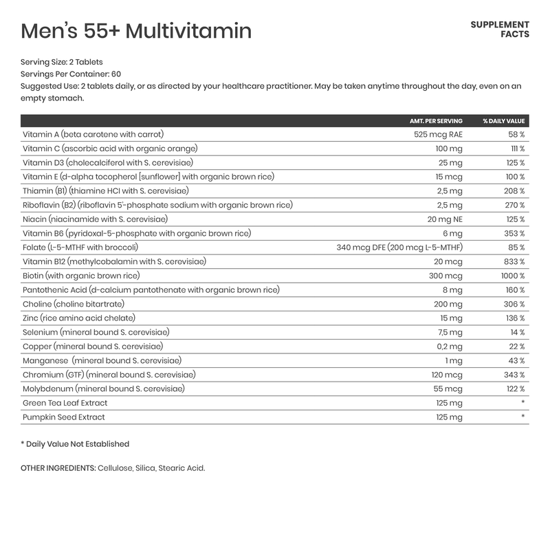 Men's 55+ Multivitamin - Karim Chubin