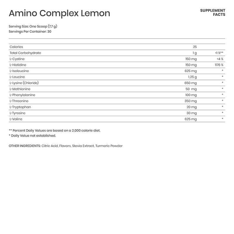 Amino Complex Lemon - Karim Chubin