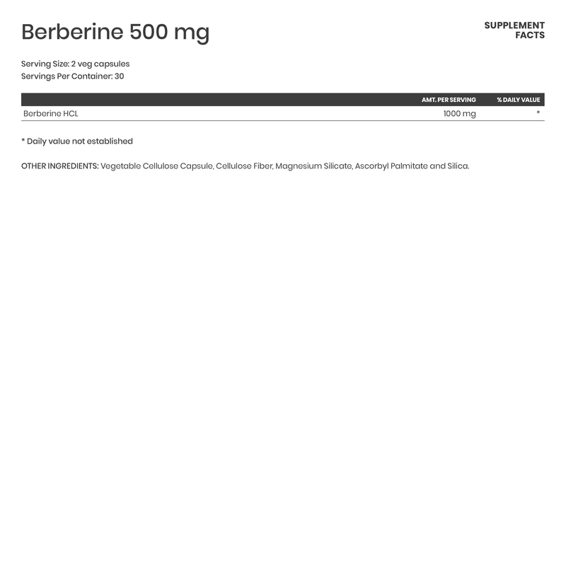 Berberine 500 mg - Karim Chubin